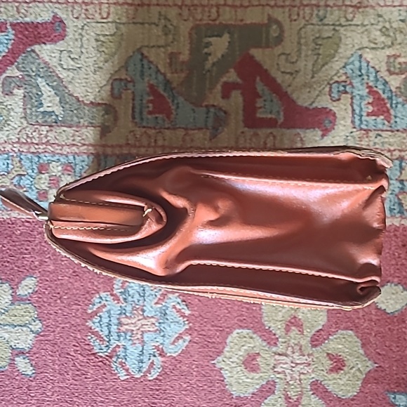 VINTAGE SPLIT COWHIDE LEATHER BRIEFCASE BAG - Picture 5 of 16